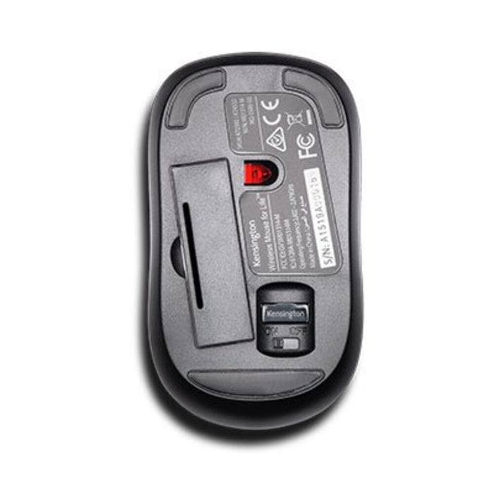 Mouse Inalámbrico Kensington For Life 3 Botones USB 2.4 GHz