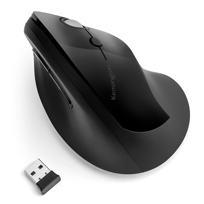 Mouse Vertical Profit Negro Inalámbrico Kensington