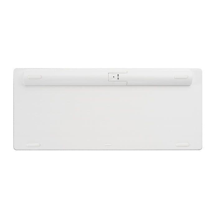 Teclado Inalámbrico Compacto 3 conexiones Blanco K75504ES