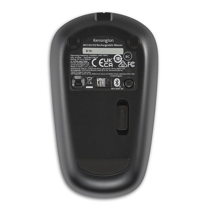 Mouse Inalámbrico Kensington Bluetooth Recargable MY230 EQ