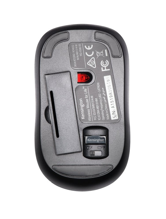 Mouse For life Azul Inalámbrico - 3 Botones, 2,4 GHz