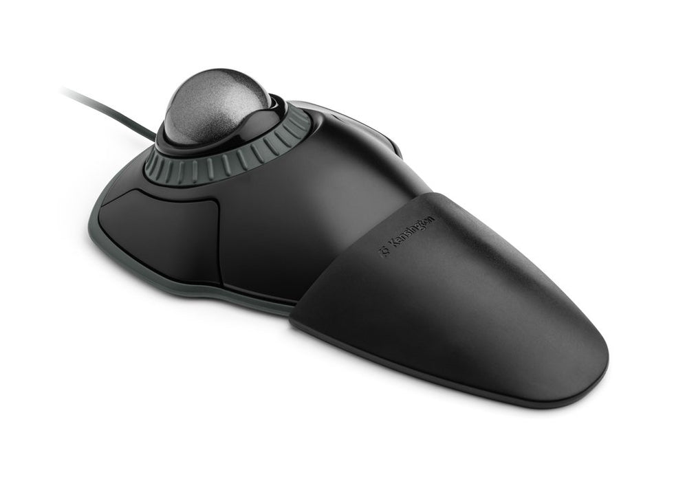 Trackball Mouse Orbit con cable bola Plateada Kensington