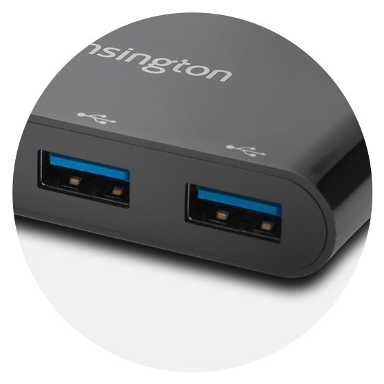 PocketHub® CH1000 USB-C con 2 puertos USB-A 3.0 y 2 puertos USB-C K39124WW